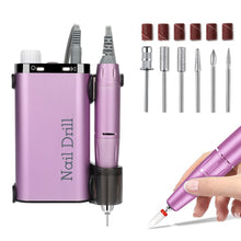 Load image into Gallery viewer, 35000RPM Electric Nail Drill Rechargeable USB Nail Manicure Machine For Salon Portable Professional Nail Sander for Polish

