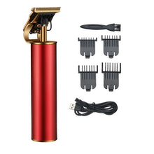 Load image into Gallery viewer, Electric Professional Hair Clipper USB Rechargeable Hair Trimmer for Men Baldheaded 0mm Barber Cordless Hair Cutting Machine
