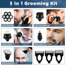 Load image into Gallery viewer, 5In1 7D Electric Shaver Razor For Men's Trimmer
