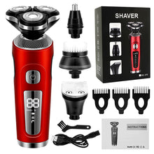 Load image into Gallery viewer, Multi-function Electric Shaver Electric Razor USB
