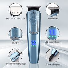 Load image into Gallery viewer, Professional 5 in 1 Electric Hair Trimmer for Barber Multi-function Men's Hair Clipper Electric Shaver Hair Cutting Machines
