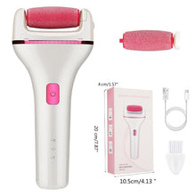 Load image into Gallery viewer, ABS Rechargeable Sharpener Pedicure Tool 2 Speeds Electronic Callus Removers
