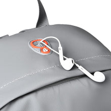 Load image into Gallery viewer, Men's USB Charging Waterproof PU Leather Backpack
