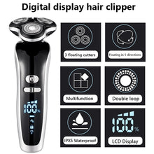 Load image into Gallery viewer, New Electric Shaver For Men 4D Electric Beard Trimmer USB
