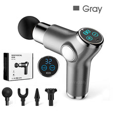 Load image into Gallery viewer, Mini LCD Massage Gun 32 Speed Touch Screen Deep Tissue

