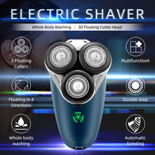 Load image into Gallery viewer, 4 In 1 Electric Shaver 3D Floating Cutter Electric Razor
