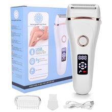 Load image into Gallery viewer, USB Rechargeable Lady Shaver Hair Removal Clipper Device
