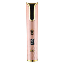 Load image into Gallery viewer, Portable Wireless Automatic Hair Curler Fashion Curling Wands USB Cordless Hair Rollers LCD Display Curling Irons 30W Digital
