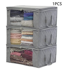 Load image into Gallery viewer, Non-woven Wardrobe Storage Bag Quilts Clothing
