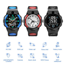 Load image into Gallery viewer, Kid's 4G Full Netcom Telecom Video Call Positioning Watch

