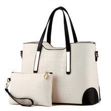 Load image into Gallery viewer, Female Fashion Two-Piece Color Contrast Handbag
