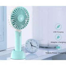 Load image into Gallery viewer, Handheld Mini Silent Desktop Small Electric Fan
