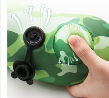 Load image into Gallery viewer, Half-circle Camouflage Swimming Ring Thickened Inflatable
