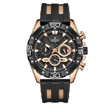 Load image into Gallery viewer, TPU Strap Quartz Movement Six-hand Outdoor Sports Watch
