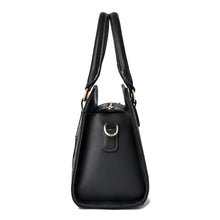 Load image into Gallery viewer, Fashion Leather Color Contrast Lady's Messenger Bag

