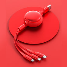 Load image into Gallery viewer, 3 In1 USB Cable Micro USB Type C Cable 3 In 1 Charging Cable
