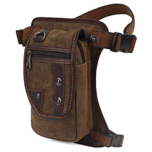 Load image into Gallery viewer, Canvas Outdoor Tactical Small Leg Bag

