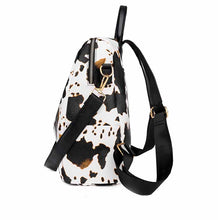Load image into Gallery viewer, Fashionable Simple Women's Printed Leather Backpack
