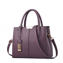 Load image into Gallery viewer, Middle-Aged Pure Color Fashion Messenger Bag
