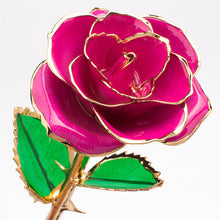 Load image into Gallery viewer, 24K Gold-plated Rose Flower With A Gift Box Valentine's Day Gift
