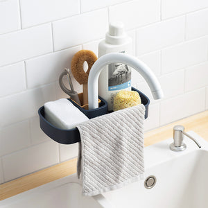 Sink Shelf Soap Sponge Drain Rack Storage Basket