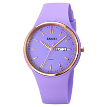 Load image into Gallery viewer, Silicone Quartz Female Student Calendar Watch
