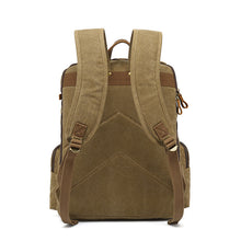Load image into Gallery viewer, High Quality Waxed Canvas Waterproof Travel Backpack
