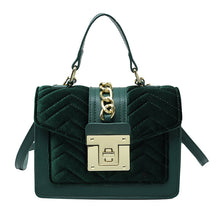 Load image into Gallery viewer, Fashion Velvet Lady's One-shoulder Small Messenger Bag
