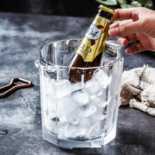 Load image into Gallery viewer, Household Whisky Champagne Red Wine Cooling Ice Cube Bucket
