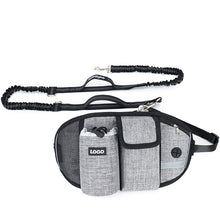 Load image into Gallery viewer, Dog Training Leash Waist Bag Hands-Free Outdoor Pet Running
