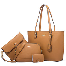 Load image into Gallery viewer, Large Capacity Fashion Four-Piece Handbag Suit
