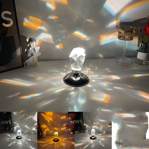 Led Crystal Night Light With Remote Control