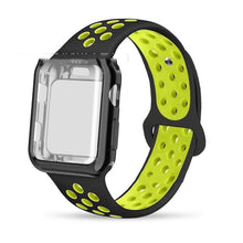 Load image into Gallery viewer, Two Tone Sports Porous Breathable Silicone Strap
