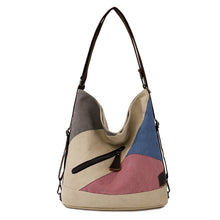 Load image into Gallery viewer, Lady's Fashion Stitching Contrast Color Shoulder Bag

