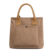 Load image into Gallery viewer, Women's Casual Canvas Cloth Fashion Handbag
