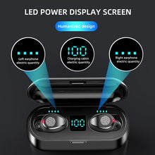 Load image into Gallery viewer, Digital Display Power Wireless Bluetooth Headset
