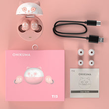 Load image into Gallery viewer, Bluetooth Headset Wireless Rechargeable Mini Cute
