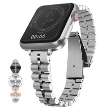 Load image into Gallery viewer, Small Semicircle Three-bead Watch Strap
