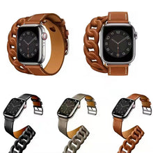 Load image into Gallery viewer, Calfskin Leather Watch Strap
