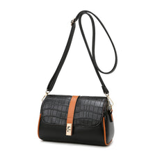 Load image into Gallery viewer, Western Style Fashion Contrast Color Stitching Bucket Bag
