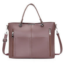 Load image into Gallery viewer, Simple And Fashionable Crossbody Stitching Messenger Bag
