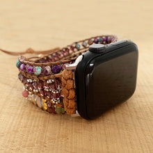 Load image into Gallery viewer, Natural Paraffin Thread Multi-layer Hand-woven Strap

