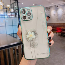 Load image into Gallery viewer, Luxury 3D Cute Flower Spin Stand Holder Phone Case
