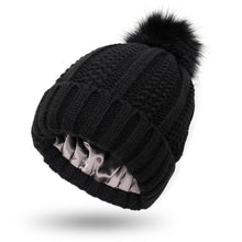 Load image into Gallery viewer, Fashion Stretchy Satin Lined Skull Knit Hats Beanie Hat
