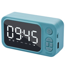 Load image into Gallery viewer, Alarm Clock Bluetooth Speaker Outdoor Portable Wireless
