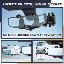 Load image into Gallery viewer, Rotatable Retractable Rearview Mirror Phone Holder For Car
