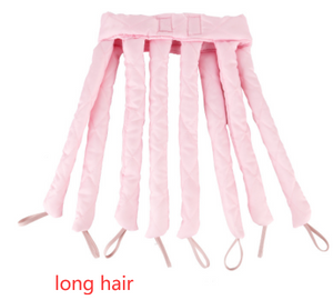 Heatless Hair Curlers Curling Rod Ribbon Headband