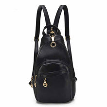 Load image into Gallery viewer, Multifunctional Simple Fashion PU Backpack For Ladies
