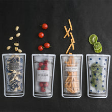 Load image into Gallery viewer, Food Storage Bag Zero Waste Reusable Ziplock Bags
