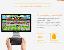 Load image into Gallery viewer, Mini Wireless Keyboard With Mouse Typadnd
